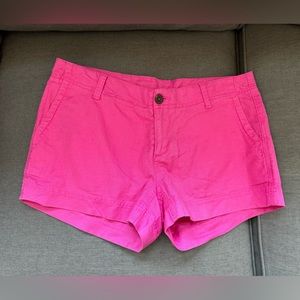 The North Face pink shorts size 8